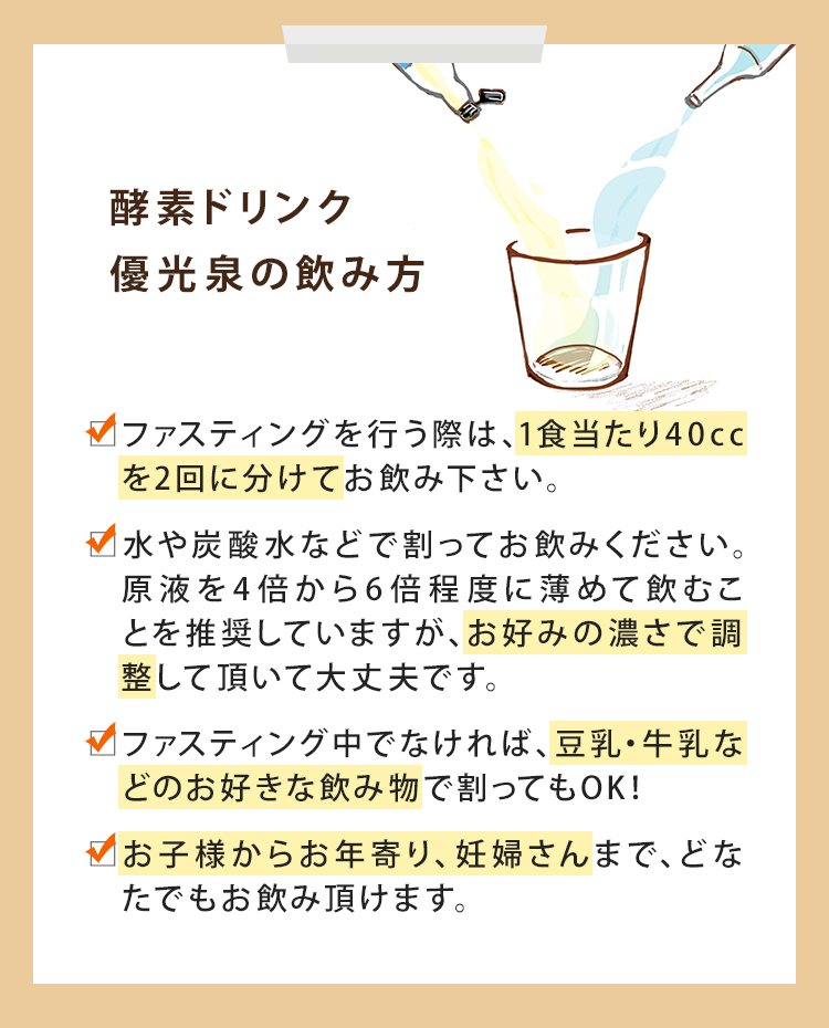 酵素ドリンク 優光泉２本セット＋炭酸水 - その他