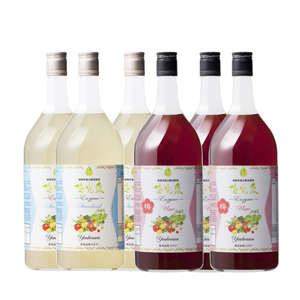 酵素ドリンク 優光泉1200ml スタンダード味