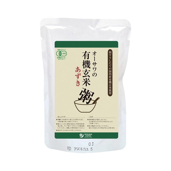 有機玄米あずき粥