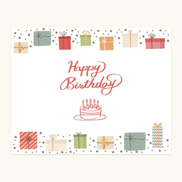 【ギフトセット】オリジナルのし(③お誕生日おめでとう)