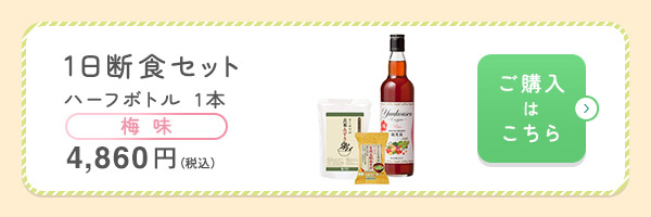 1日断食セット梅味1本