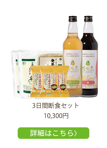 3日断食セット_10,300円