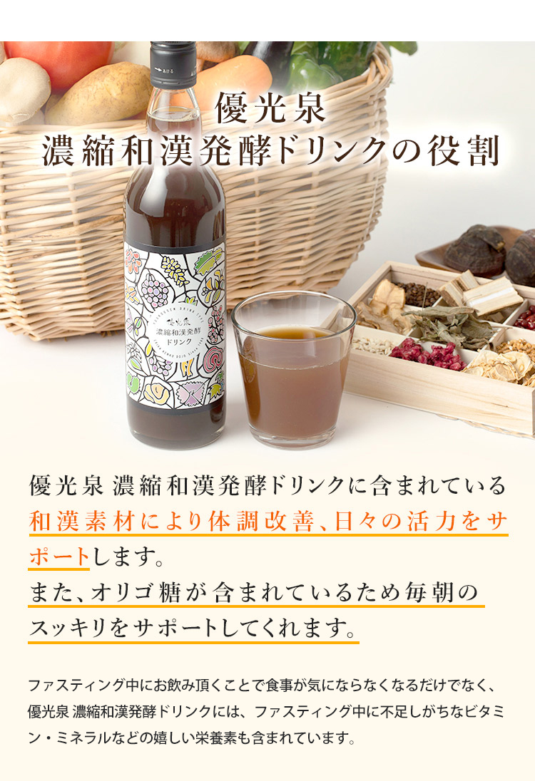 優光泉濃縮和漢発酵和漢ドリンク