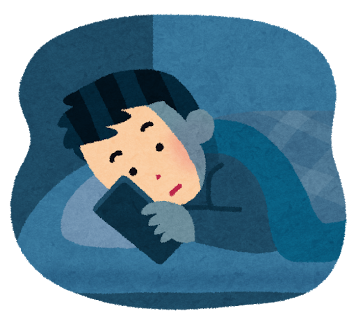「ベッドでスマホ」は睡眠の質を下げる可能性大！