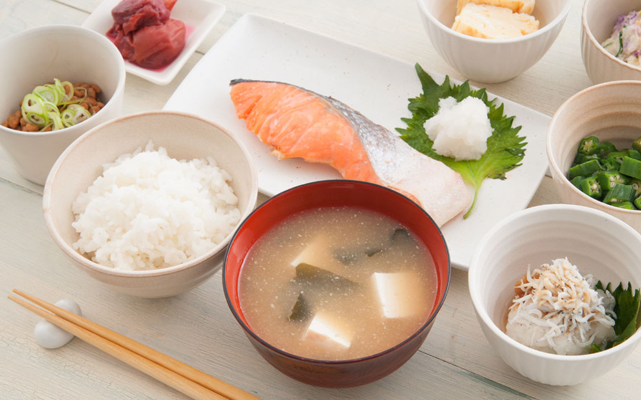 栄養バランスのとれた和食