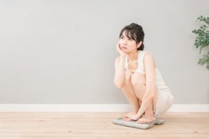 ダイエットに失敗した女性